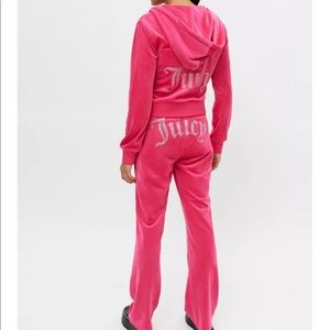 🎀 Urban Outfitters Juicy Couture Velour Track Pant - hot pink